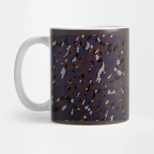 Camouflage - Brown And Purple Sliver Mug